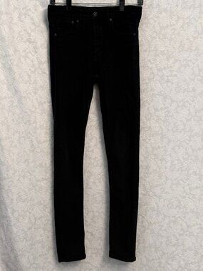 Vintage Vtg Y2K H&M Black Skinny Jeans Size 29/30 Inseam 29